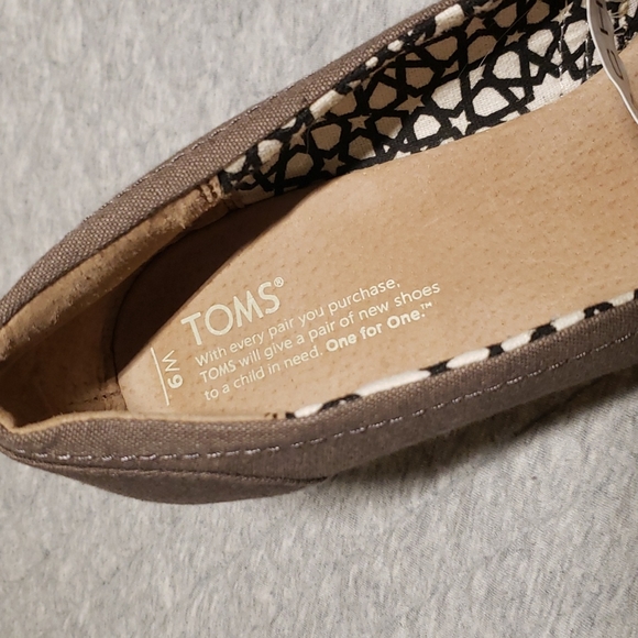 TOMS ESPADRILLES 9W brown - Picture 6 of 8